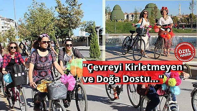 SÜSLÜ KADINLAR PAZAR GÜNÜ PEDAL ÇEVİRECEK