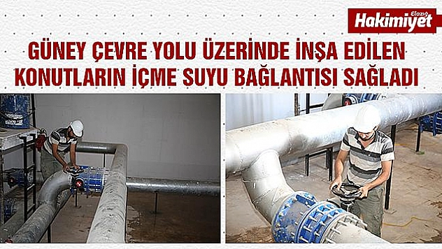 TOKİ KONUTLARININ SU İHTİYACI GİDERİLDİ