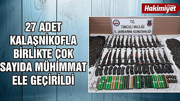 2 silah deposu imha edildi