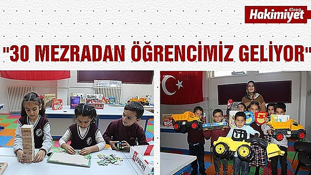 Köy çocukları ilk kez zeka oyunlarıyla buluştu