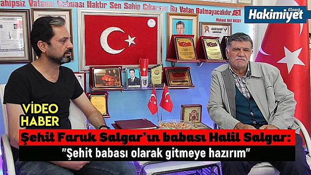 Şehit babasından Barış Pınarı Harekatı'na tam destek