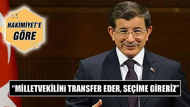 DAVUTOĞLU'NDAN AK PARTİ'YE TEHDİT