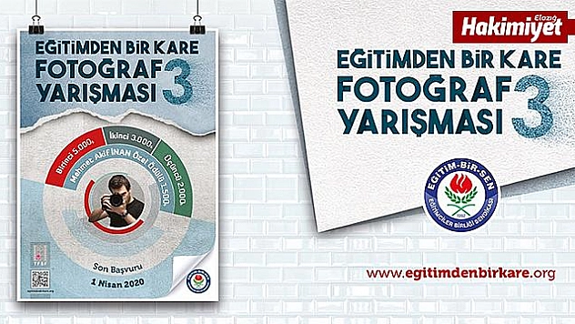 'Eğitimden Bir Kare' fotoğraf yarışmasının üçüncüsü başladı