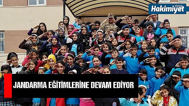 Jandarmadan öğrencilere trafik eğitimi