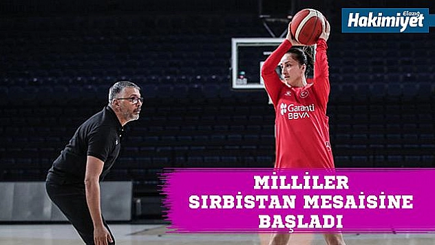 Kübra'lı, Olcay Orak'lı Milliler çalışmalara başladı