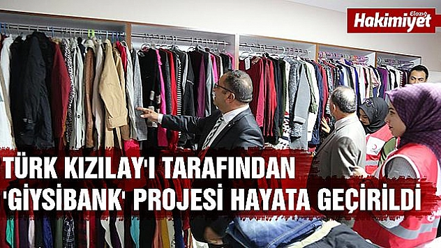 Tunceli' de 'Giysibank' projesi