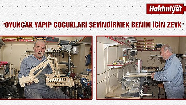 Ahşap oyuncaklar terapisi oldu