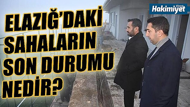 Başkan Şerifoğulları, spor tesislerini inceledi