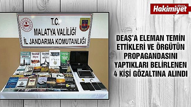 DEAŞ operasyonu: 4 gözaltı