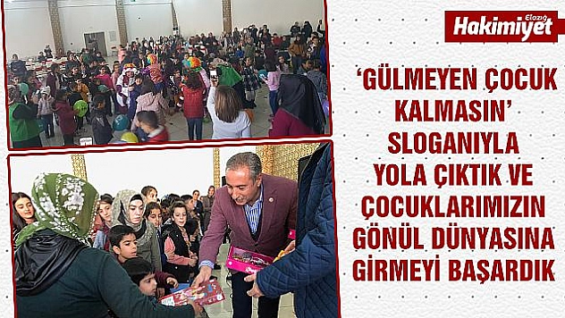 Madenli çocuklar gönüllerince eğlendi