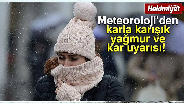 Meteoroloji 5 il için yağış uyarısını yeniledi