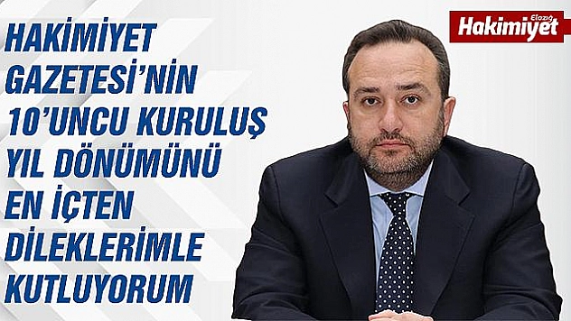 Milletvekili Ağar:' Hakimiyet Gazetesi'ni tebrik ediyorum'