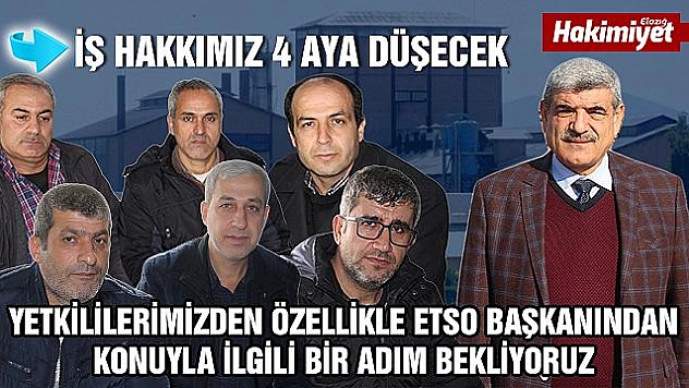 ŞEKER FABRİKASI İŞİÇİLERİ SOMUT BİR ADIM BEKLİYOR