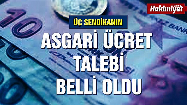 Sendikaların asgari ücret talebi 2 bin 578 TL
