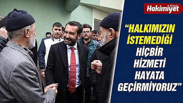ŞERİFOĞULLARI: 'ÖNCELİĞİMİZ VATANDAŞLARIMIZIN MEMNUNİYETİ'