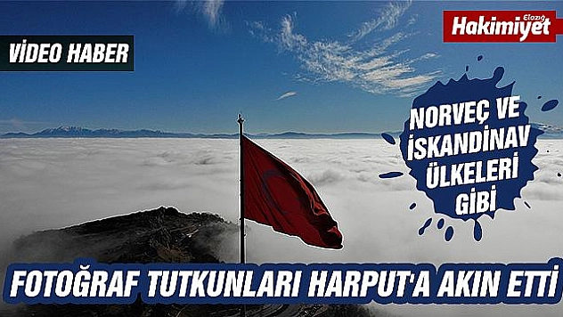 Sis görsel şölen sundu, fotoğraf tutkunları Harput'a geldi