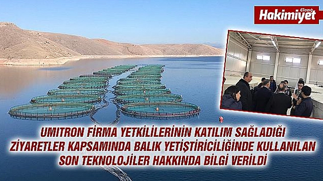 SU ÜRÜNLERİ SEKTÖRÜ SAHA ZİYARETLERİ DÜZENLENDİ