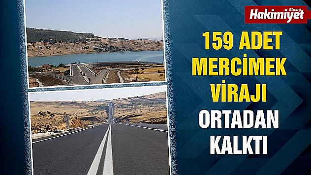 TUNCELİ-PERTEK KARAYOLU SEYAHAT KONFORUNU YÜKSELTİYOR