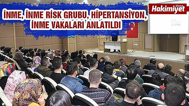 112 ÇALIŞANLARINA İNMEDE (FELÇ) ACİL YAKLAŞIM FARKINDALIK EĞİTİMİ VERİLDİ