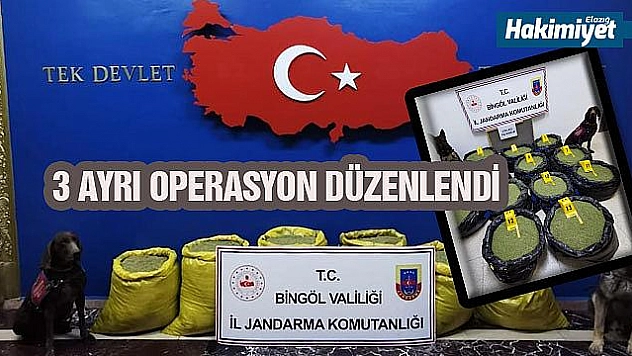 664 kilo uyuşturucu ele geçirildi
