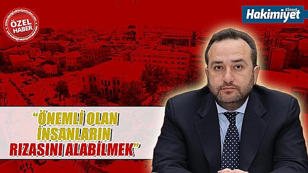 AMACIM ELAZIĞ'I MAHCUP ETMEMEK