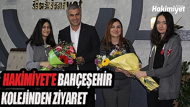 BAHÇEŞEHİR KOLEJİNDEN HAKİMİYET'E ZİYARET 