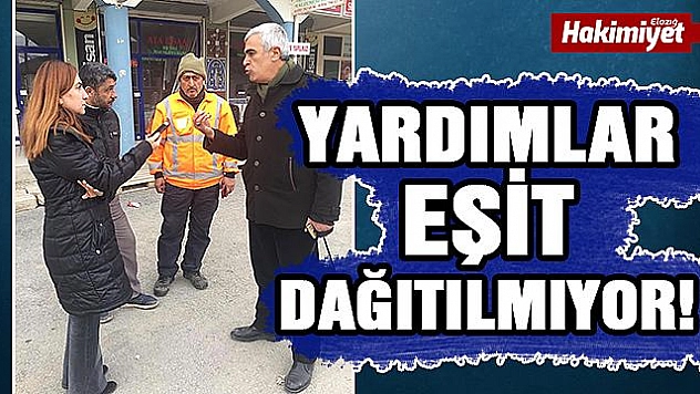 DEPREM SONRASI SİVRİCE'DE MAĞDURİYET YAŞANIYOR