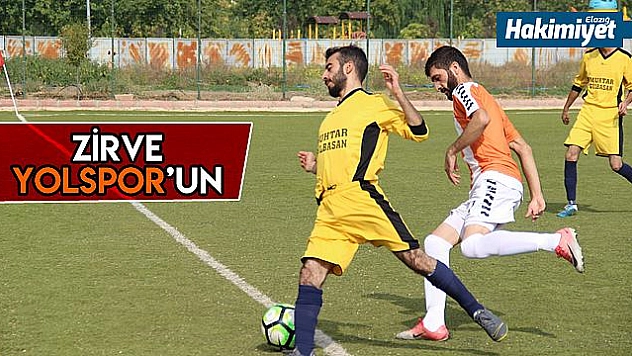 İlk yarının lideri Yolspor!