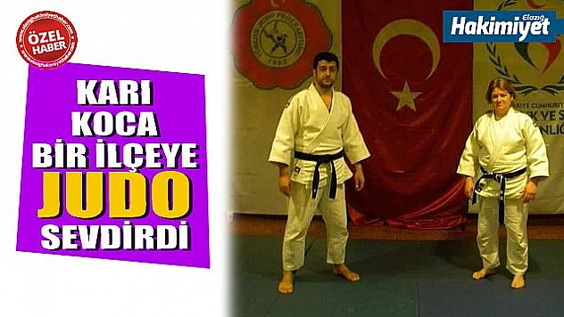 Judoyu çocuklara sevdiren çift