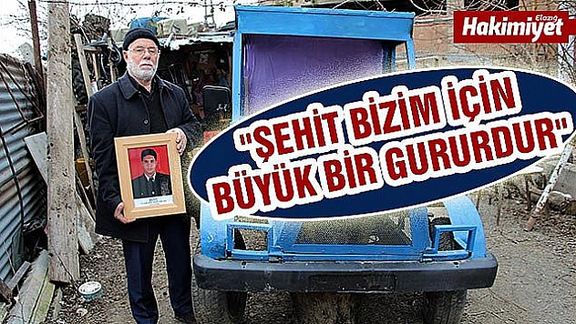 Şehit Babası hurdalardan 'mini kamyonet' yaptı