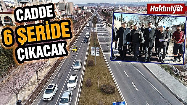 ŞEHİT KORGENERAL HULUSİ SAYIN CADDESİ YENİLENİYOR