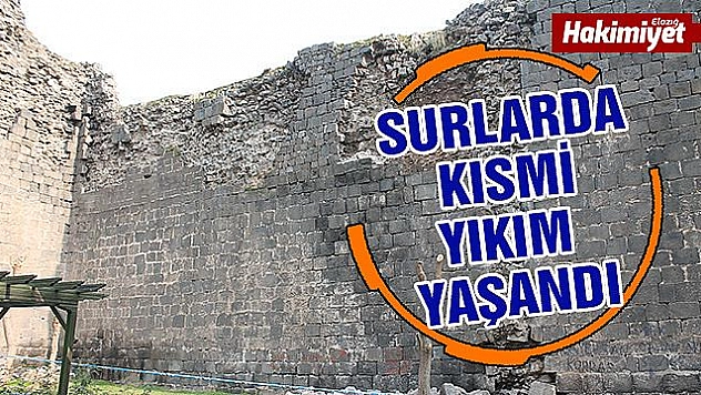  UNESCO Dünya Mirası Listesi'nde bulunan surlar depremden etkilendi