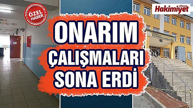 BAHÇEŞEHİR KOLEJİ SİVRİCEDE'Kİ OKULLARIN ONARIMINI BİTİRDİ