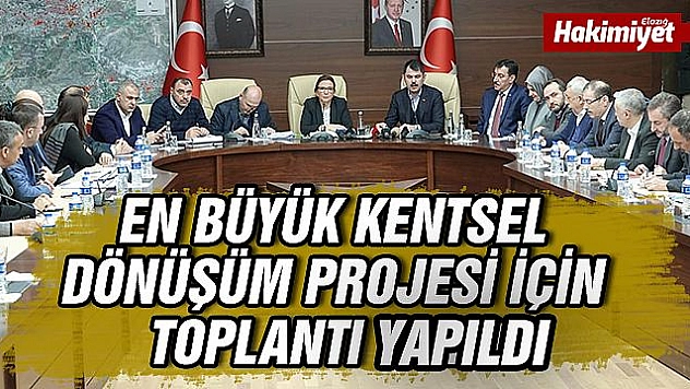 Bakan Kurum: 'Elazığ'da hasar tespit çalışmaları tamamlandı'