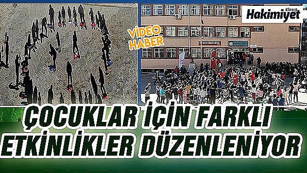 Çocuklara özel etkinlik düzenlendi