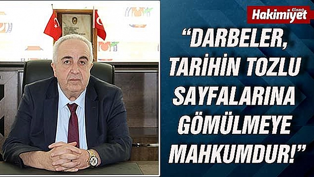 'Darbeler, demokrasiye vurulan kara lekedir!'