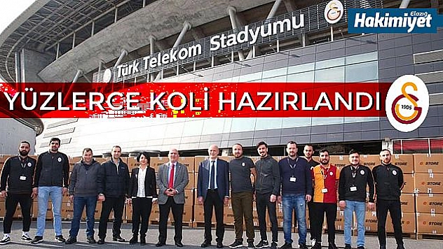 Galatasaray'ın yardım tırı yola çıktı