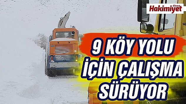 Kar nedeniyle kapalı 487 köy yolu açıldı  