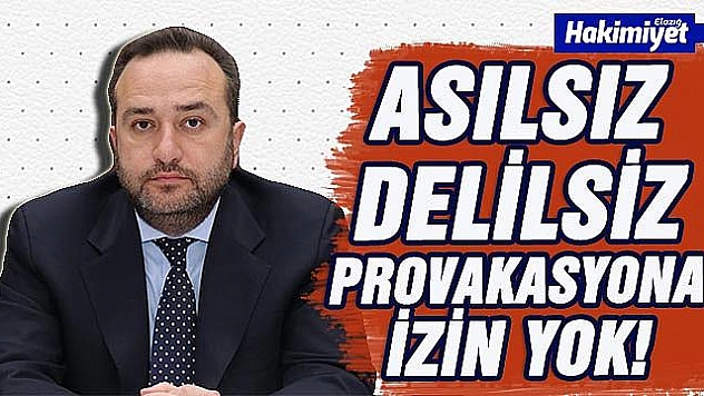 Milletvekili Ağar: 'Provokasyona İzin Vermeyeceğiz'