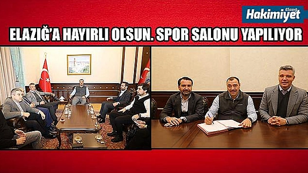 SARAN HOLDİNG ELAZIĞ'DA SPOR SALONU YAPTIRACAK 