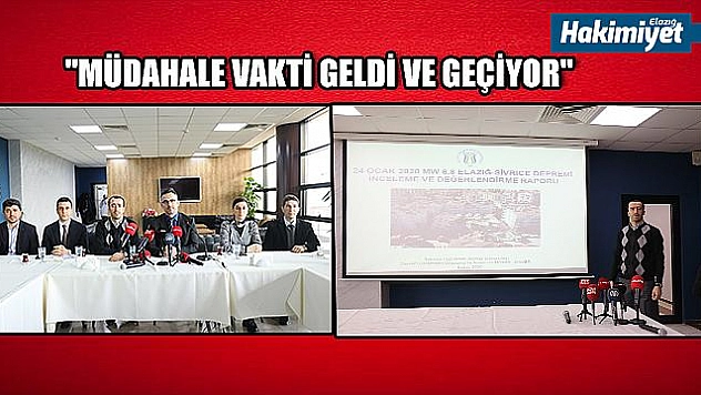 SUBÜ DAMER tarafından Elazığ depremi raporu açıklandı