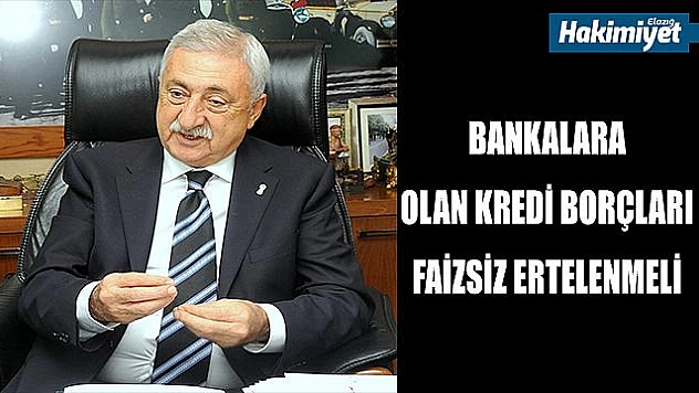 TESK Genel Başkanı Palandöken: 'Tüm bankalar depremdeki esnafa faizsiz kredi imkanı sunmalı'