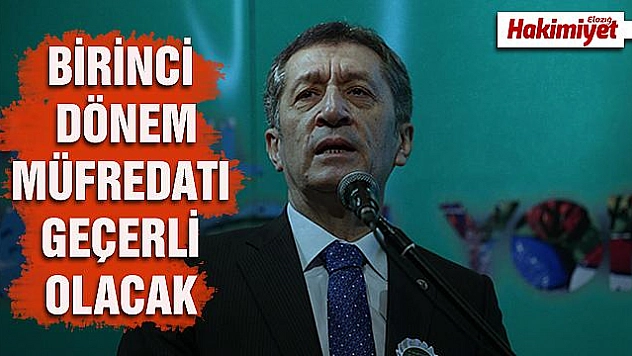 Bakan Selçuk: 'LGS, Birinci Dönem Müfredatından Yapılacak'