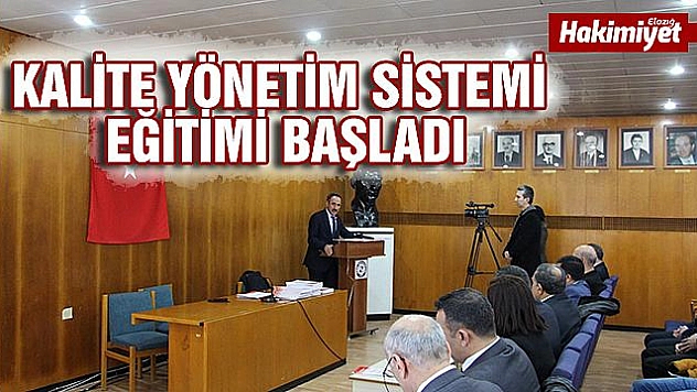 EĞİTİM PROGRAMI DÜZENLENDİ 