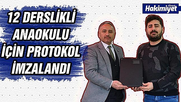 Elazığlı iş adamı Soylu'dan 12 derslikli okul
