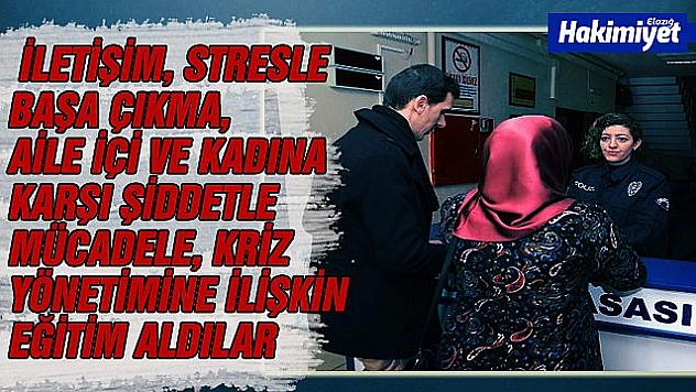 Güven Masalarında görevli 3 bin kadın personel seminer aldı