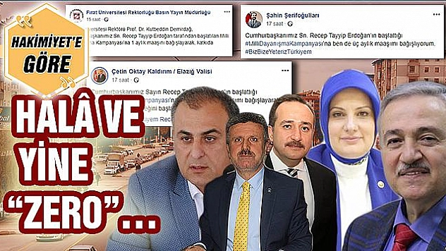 HÂLÂ VE YİNE ' ZERO' ...