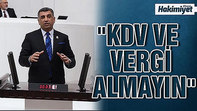 Milletvekili Erol:'Elazığ'ın ihtiyacı olan hükümetin siyasi iradesi'