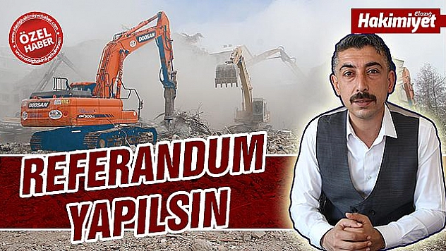  MUHTAR KÖSE: 'ÇOĞUNLUK BELEDİYE YAPSIN DİYOR'