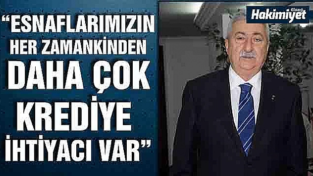 Palandöken: 'Esnafa destek olmanın tam zamanı'